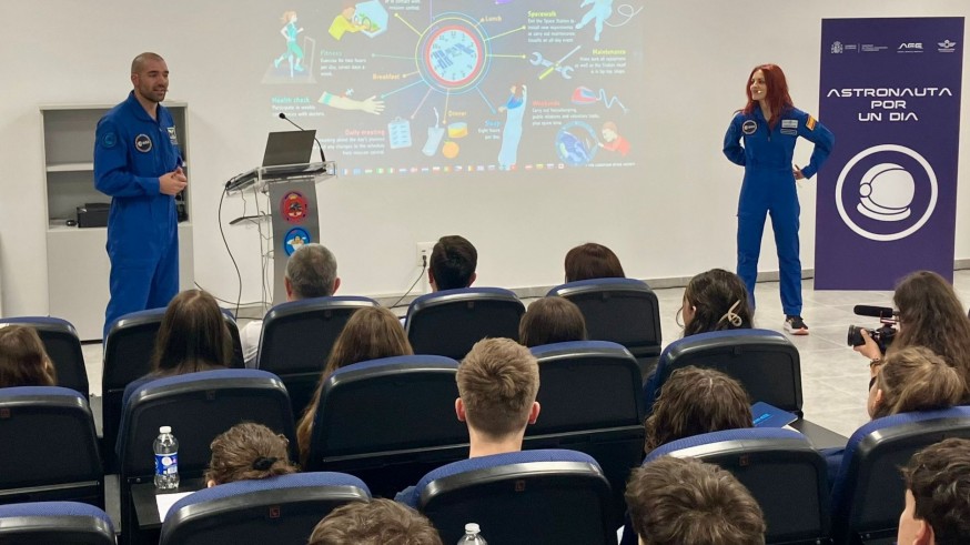 Treinta aspirantes a "astronautas por un día" culminan su formación en San Javier