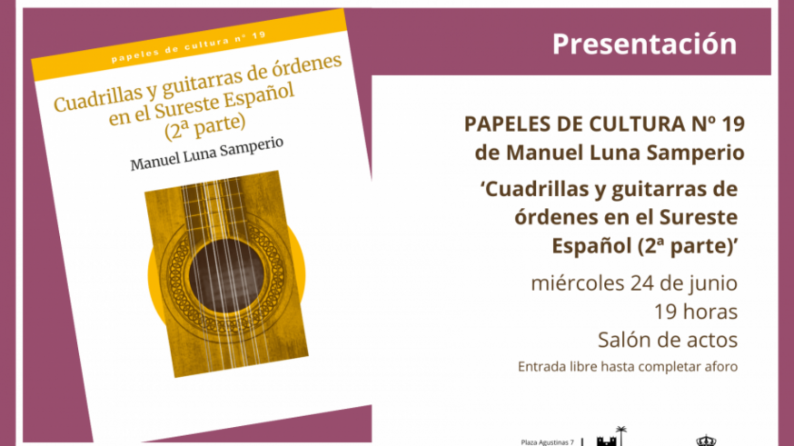 Mesa Redonda en el Museo de La Ciudad: "Las guitarras de órdenes y la música campesina en el Sureste ibérico"