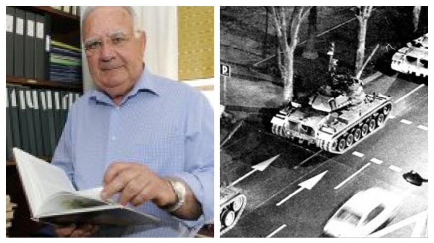 Adolfo Fernández: El hombre que intentó frenar los tanques con "vivas" a la Constitución