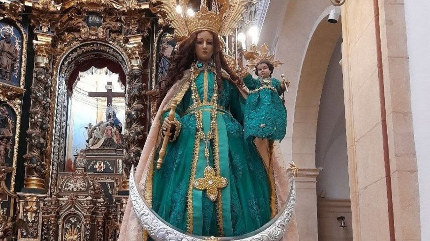 La festividad de la Virgen del Cisne en Lorca cumple 27 años de tradición
