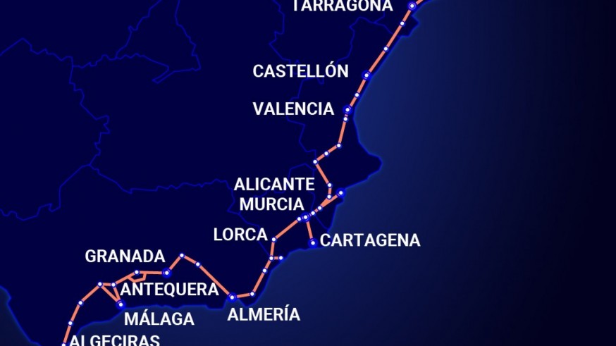 Solo un 36% del Corredor Mediterráneo ha entrado en servicio