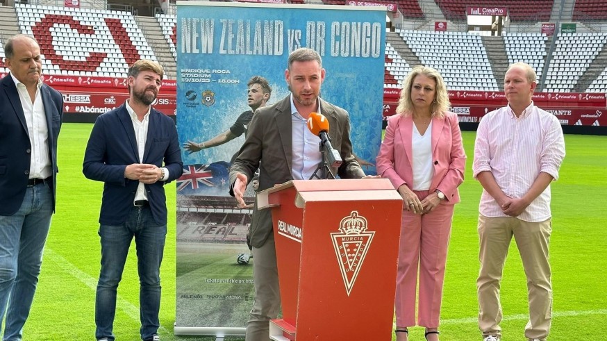 Murcia acoge dos partidos de la sub 21 de Ucrania y el amistoso absoluto Nueva Zelanda-Congo