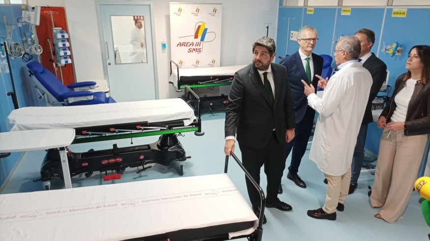 1,5 millones de euros para ampliar un 70% la zona de urgencias del Hospital Rafael Méndez de Lorca