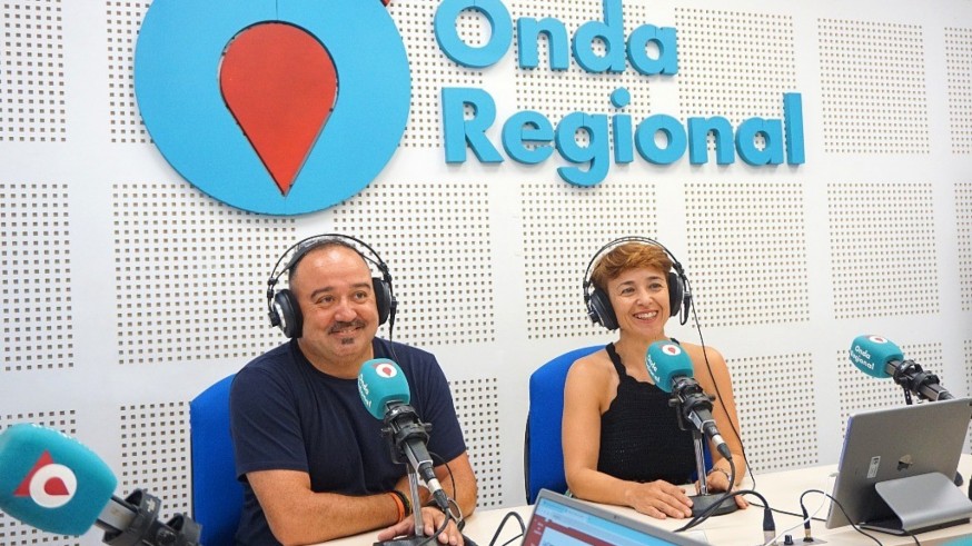 Con Daniel Martínez y Victoria Galindo 
