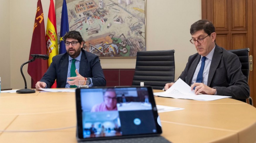 Reunión interdepartamental hoy presidida por López Miras