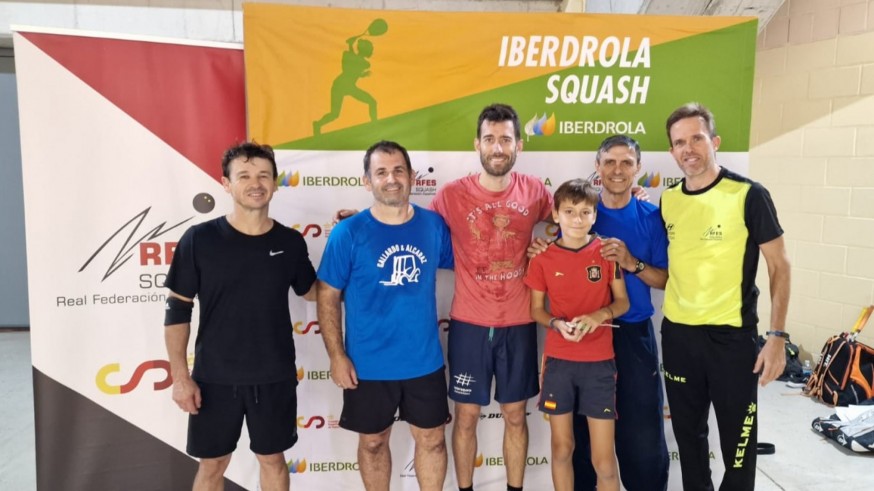 Pasión por el squash en la Copa de España celebrada en Murcia