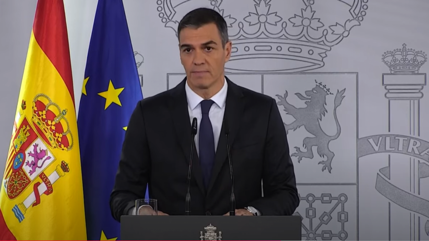 Pedro Sánchez: "No os vamos a dejar solos"