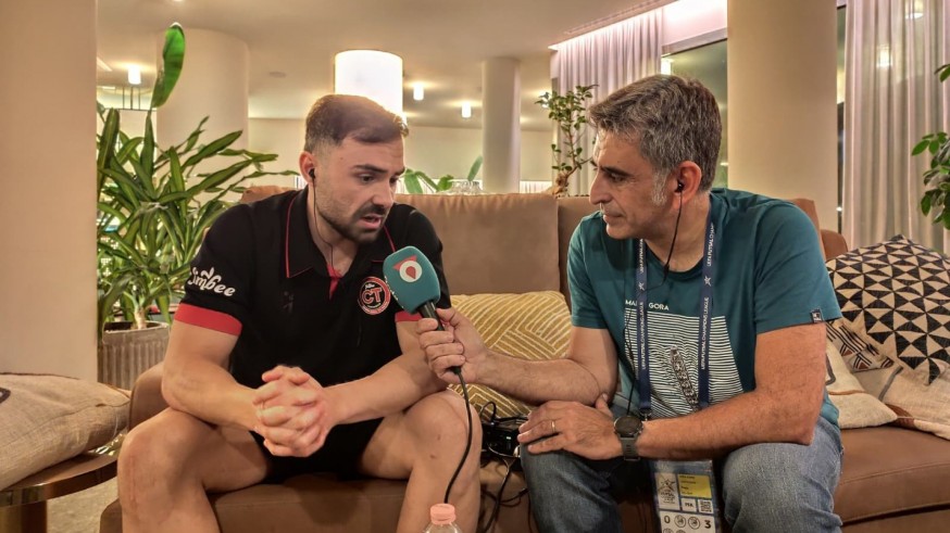 Chemi: "El partido ante el Sporting va a ser una batalla"