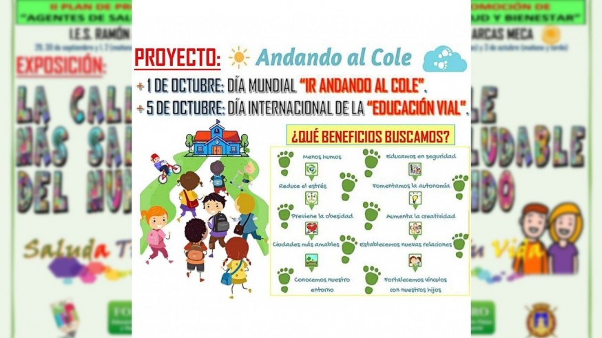 Proyecto para que los escolares lorquinos puedan acudir autónomamente a sus centros