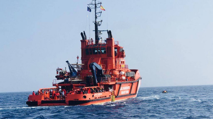 Embarcación de Salvamento Marítimo