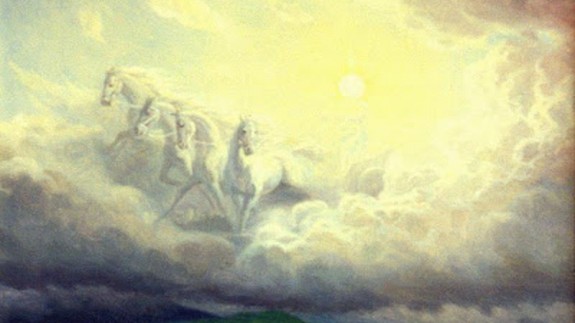 El dios Helios según Panasenko. Foto Wikipedia