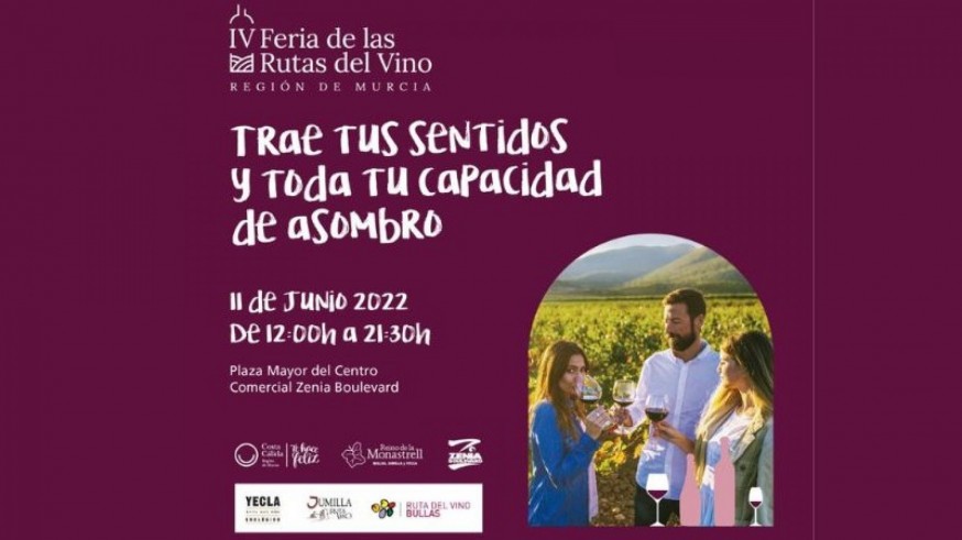 Feria de las tres rutas del vino de la Región de Murcia en la Zenia