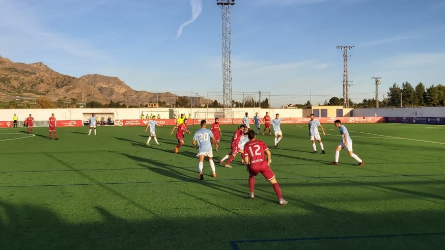 El Racing Murcia vence 1-0 Ciudad de Murcia y se pone líder