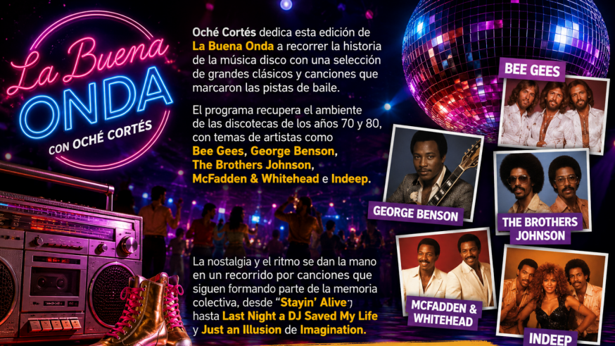 La Buena Onda se llena de clásicos de la música disco para bailar y recordar