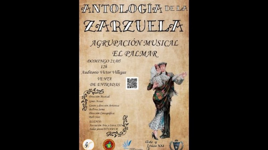 La Asociación musical de El Palmar cierra el ciclo de bandas del auditorio con zarzuelas