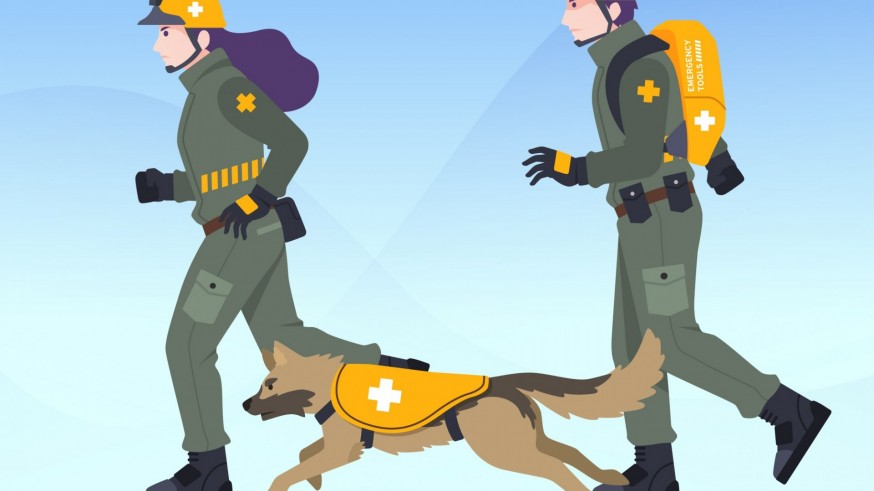 Futuros héroes de cuatro patas