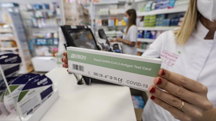 Aumenta un 113 % la venta de test de antígenos en farmacias de la Región 