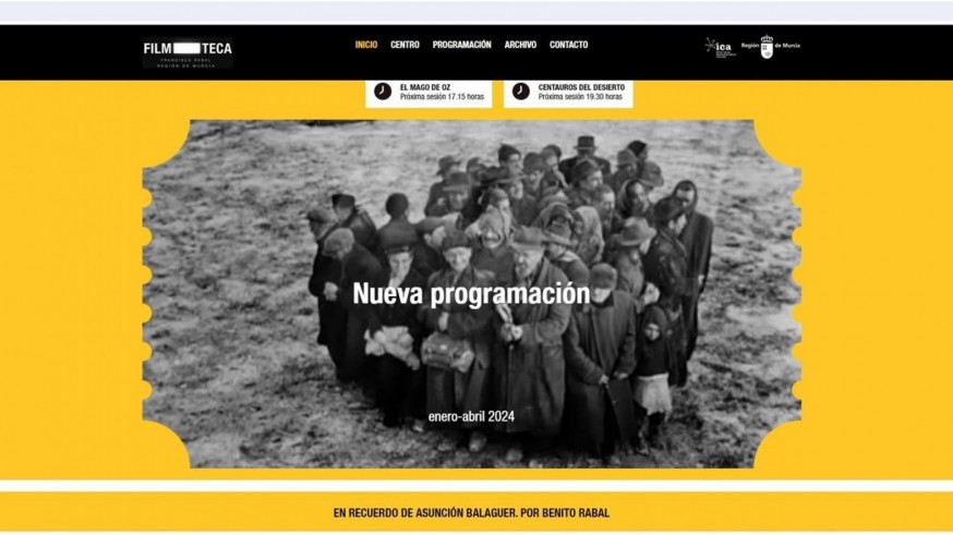 La Filmoteca regional concluye 2023 con casi 80.000 espectadores