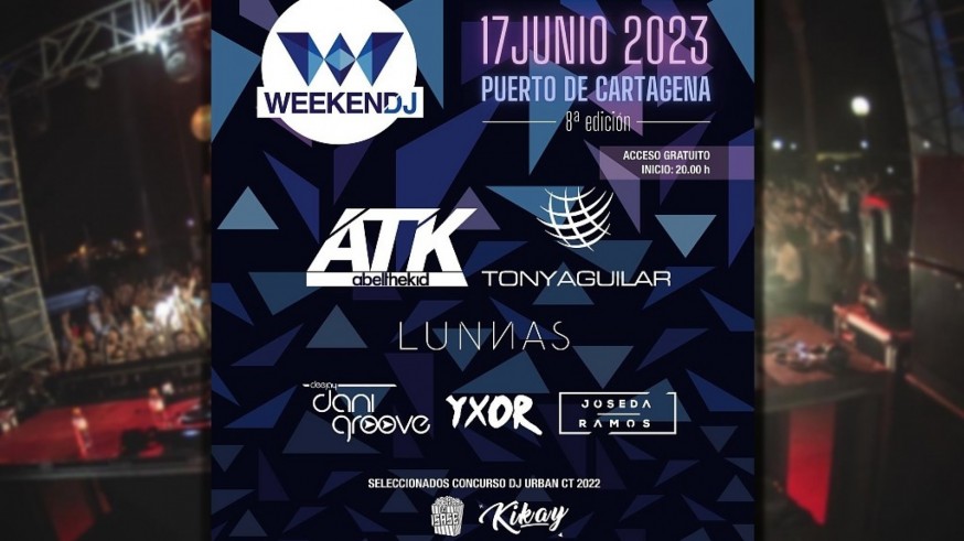 Con la DJ Ana Hurtado conocemos los detalles del octavo Weekend Dj Festival, que se celebra este sábado en el Puerto de Cartagena