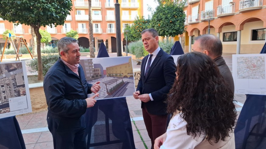 Remodelan en Alcantarilla en la plaza Bohemia y San Pedro