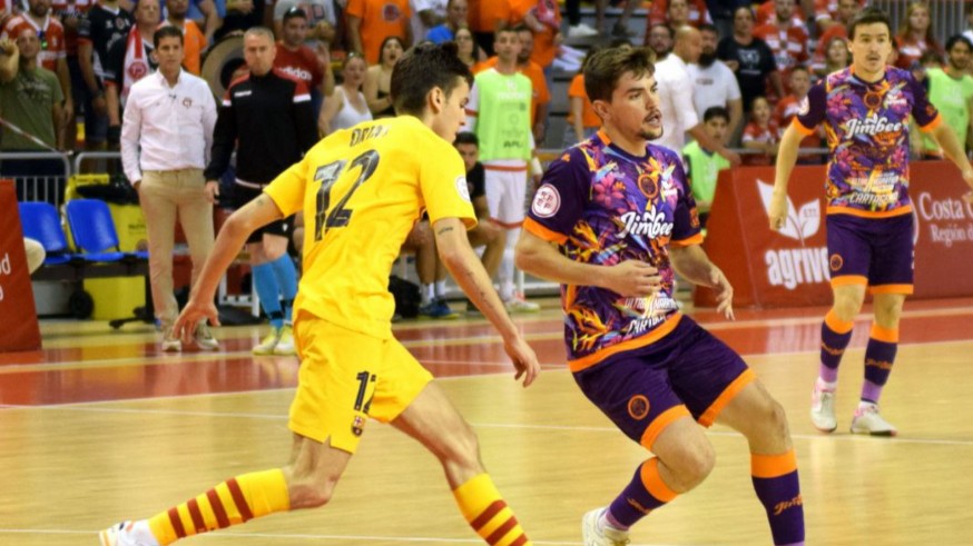 El Jimbee Cartagena pierde frente al Barça y se medirá al Valdepeñas en el playoff