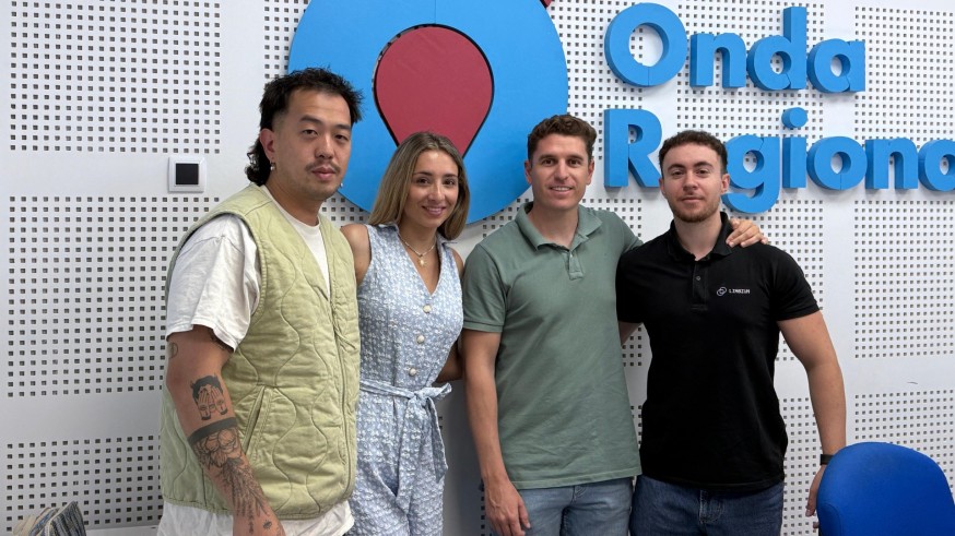 Talento emprendedor. Nos visitan los finalistas a los premios de AJE