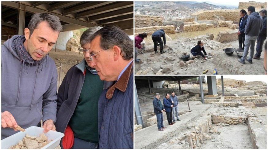 Junto con Alfonso Martínez hablamos con el arqueólogo Jorge Eiroa, uno de los directores de las excavaciones de la judería de Lorca