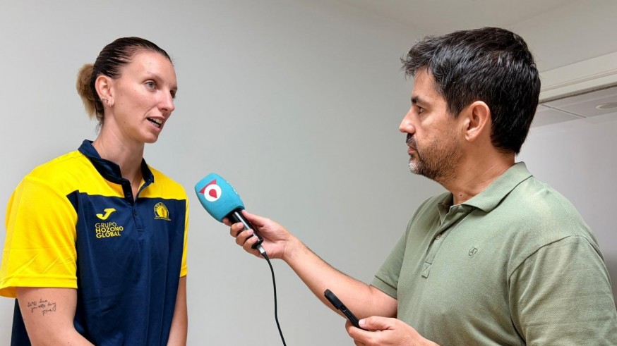 Laura Gil: "Quiero seguir disfrutando en Alcantarilla"