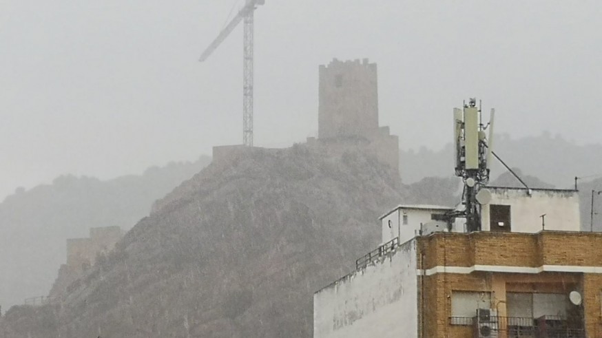 AEMET eleva a naranja el aviso por lluvias y tormentas en Lorca, Águilas, Mazarrón y Cartagena