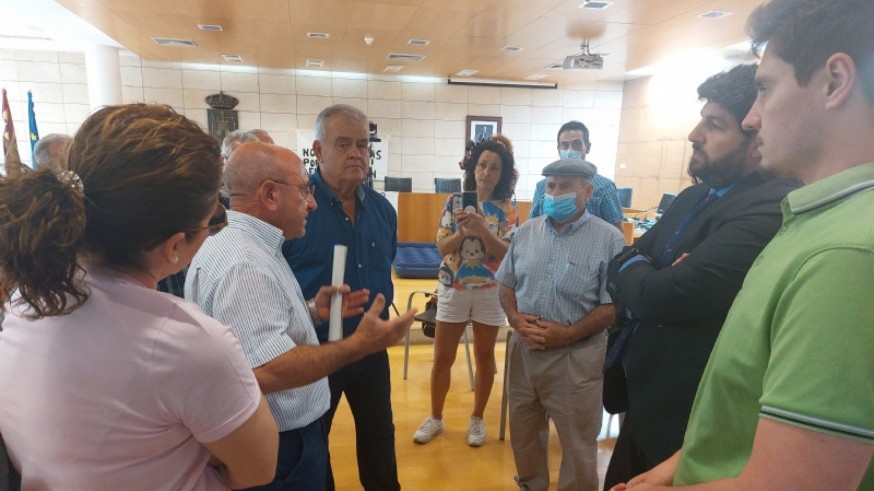 López Miras y el alcalde de Totana piden reunión con la ministra Ribera por línea eléctrica del AVE