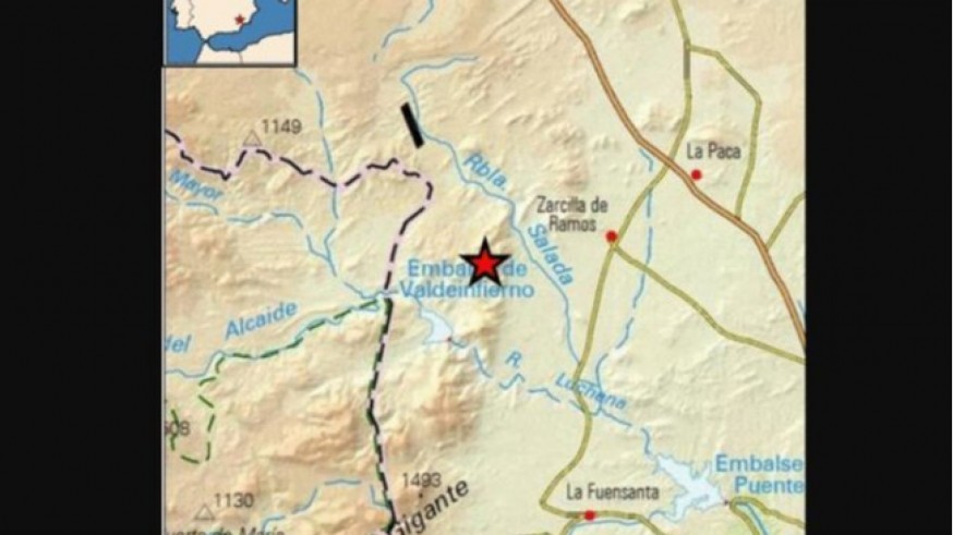 Un terremoto de 2,5 grados sacude el noroeste de Lorca