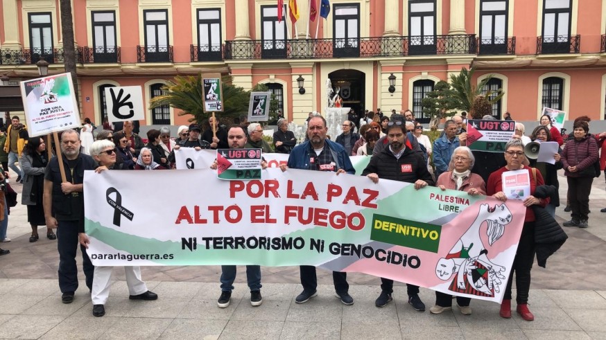 Piden en Murcia la paz definitiva en Palestina