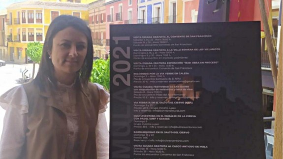 Alejandra Martínez, concejala de Turismo en Mula
