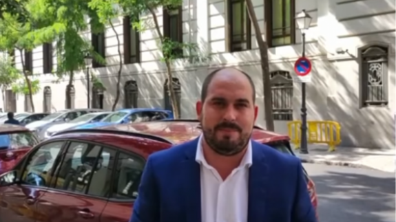 Mario Pérez Cervera pide en Madrid más seguridad para Los Alcázares