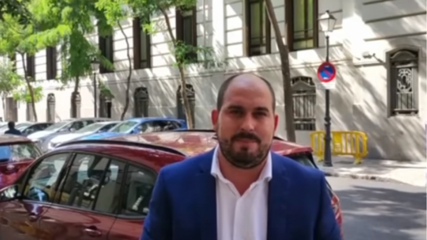 Mario Pérez Cervera pide en Madrid más seguridad para Los Alcázares