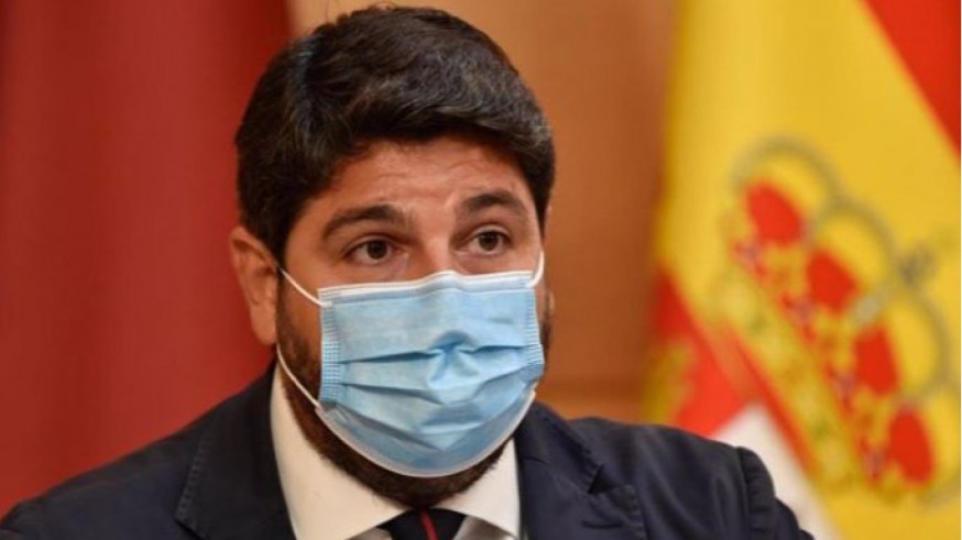 López Miras vuelve a reclamar un criterio único para el certificado covid en toda España