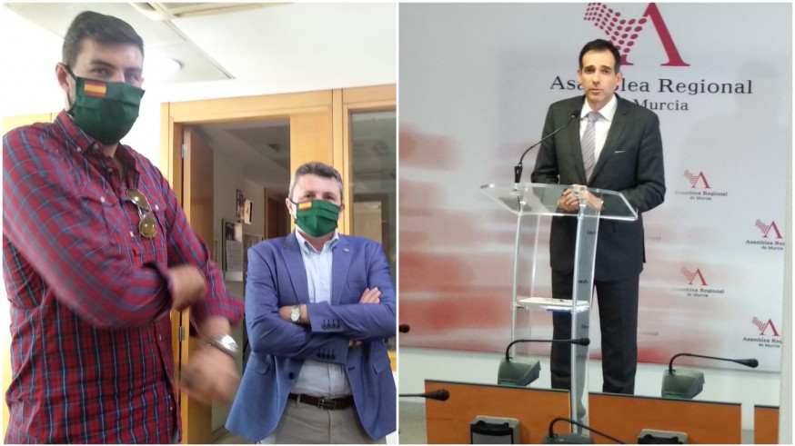 Antelo y Salvador, y por otro lado Juan José Liarte