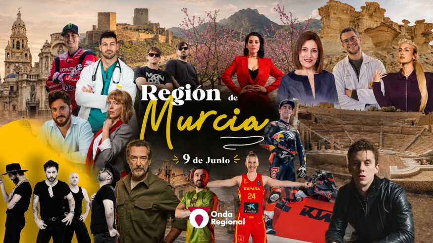 Más de 30 referentes de la Región de Murcia se unen en un homenaje coral por el 9 de junio