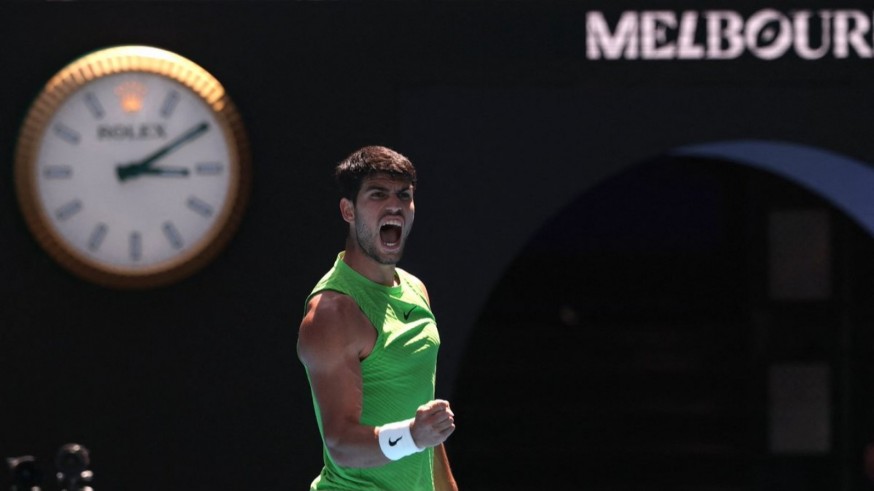 Alcaraz: "Las condiciones de calor me benefician"