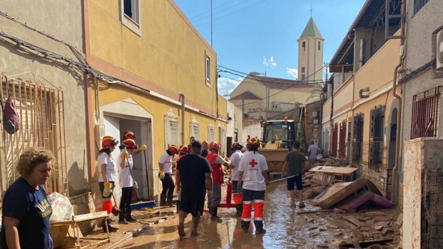 Cruz Roja activa el ERIE Psicosocial para atender a afectados por la inundación en Javalí Viejo