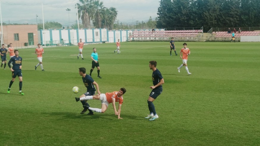 Reparto de puntos entre UCAM B y Cartagena B 1-1