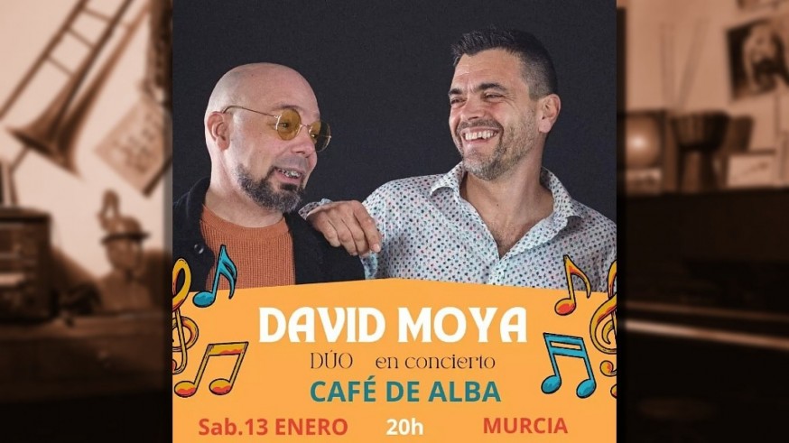 Hablamos con el cantautor David Moya del concierto de fin de gira de su 25 aniversario en la música, en el Café de Alba
