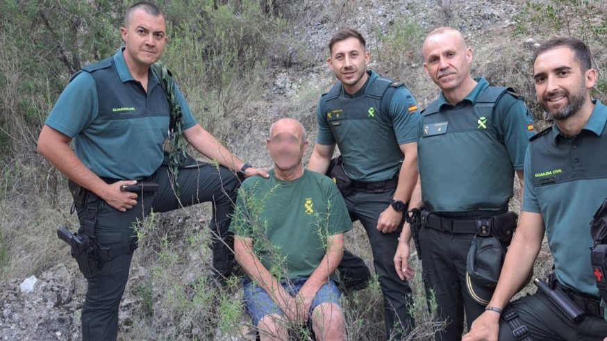 Rescatan en el Barranco del Cajal (Ricote) a un ciudadano holandés perdido desde este miércoles
