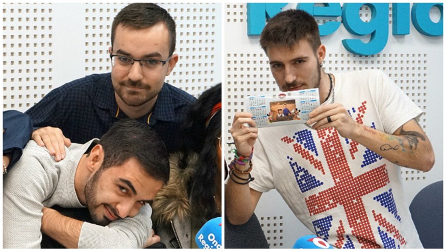 Jorge de Paz, Pablo Martínez y Samuel Pérez