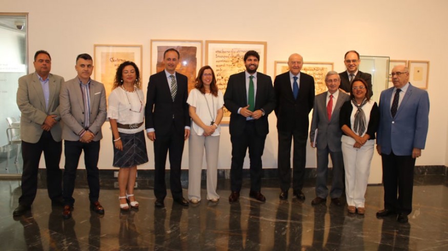 López Miras preside la reunión del Patronato de la Fundación Teatro Romano de Cartagena