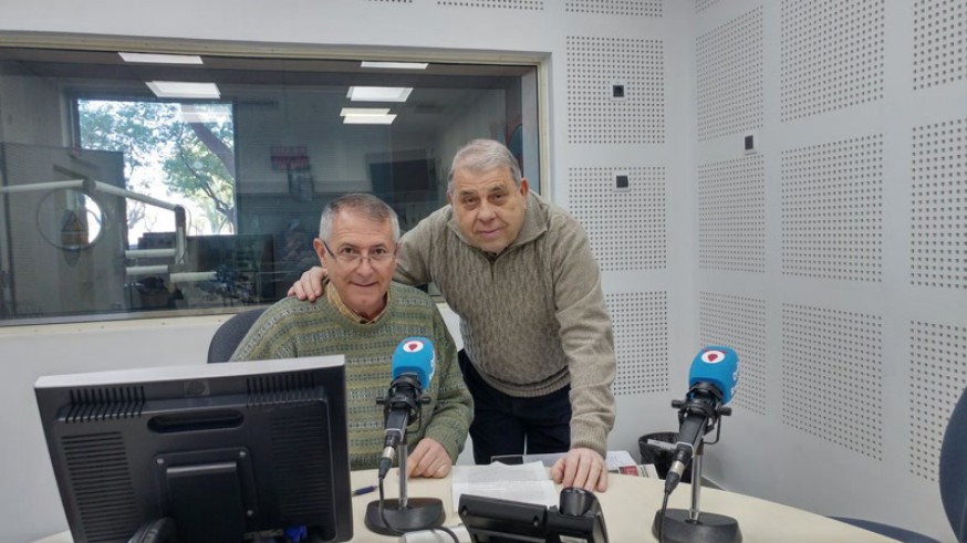 Frasquito Fernández con Miguel Massotti en Onda Regional