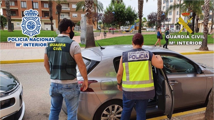 Detenidos en Murcia tres hombres buscados en Francia por un secuestro relacionado con un "vuelco" de droga