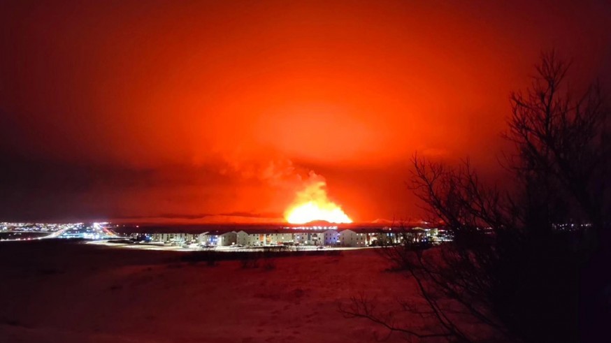 Las autoridades de Islandia declaran el estado de emergencia por la erupción un volcán