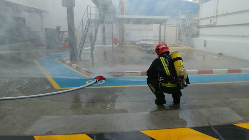Dispositivo para evitar que el gas fugado se inflame. Foto CEIS