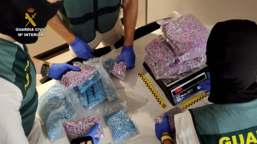 La Región de Murcia fue la segunda comunidad autónoma de España con más pastillas de MDMA-éxtasis incautadas durante 2025,